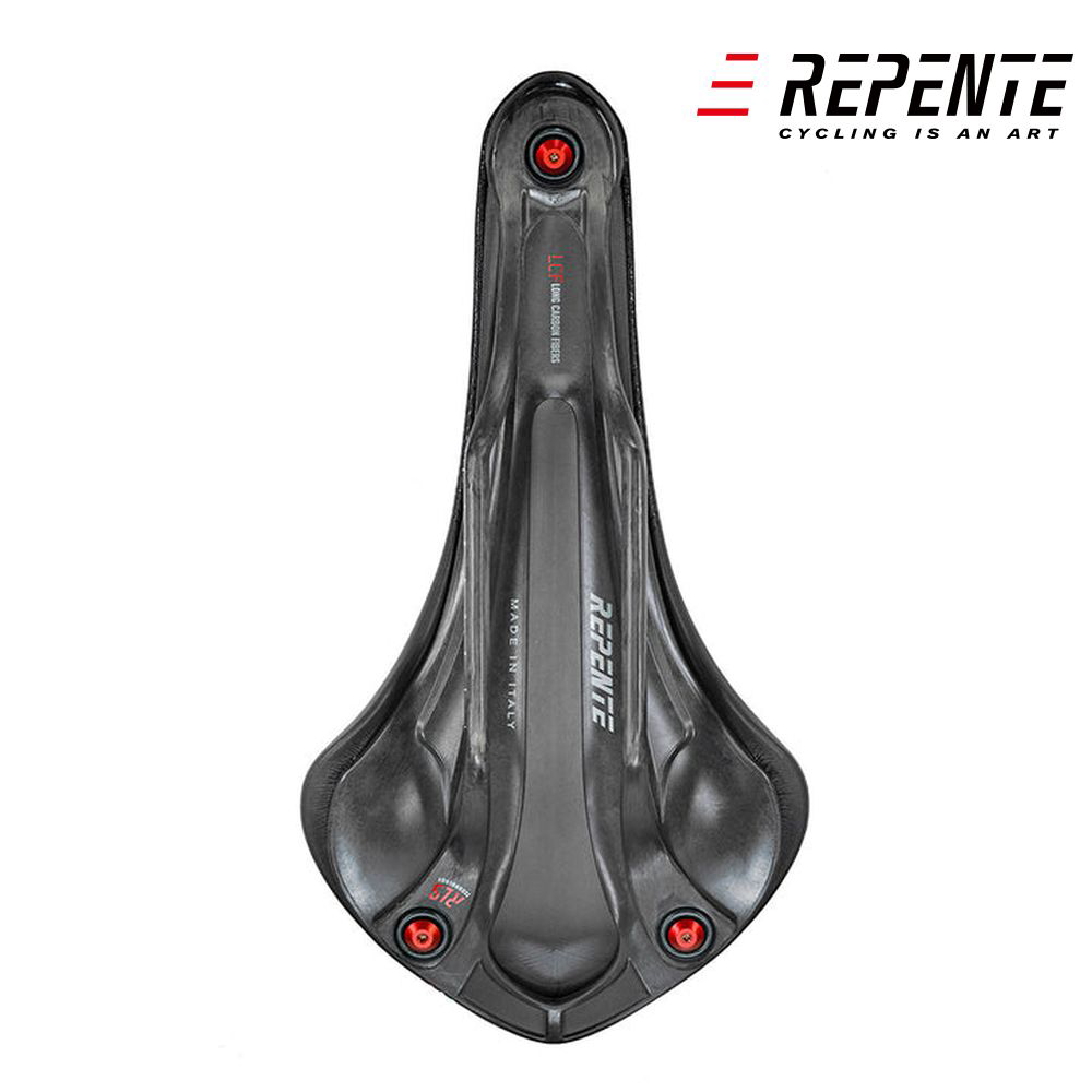 美品 レペンテ Repente Spyd 3.0 142mm幅 カーボン サドル REPENTE SPYD 3.0 レペンテ スパイド 142mm ブラック : サイクル